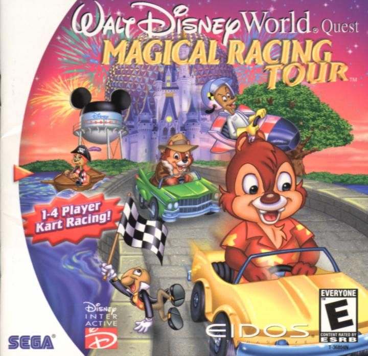Walt Disney World Quest: Magical Racing Tour box art for Sega Dreamcast